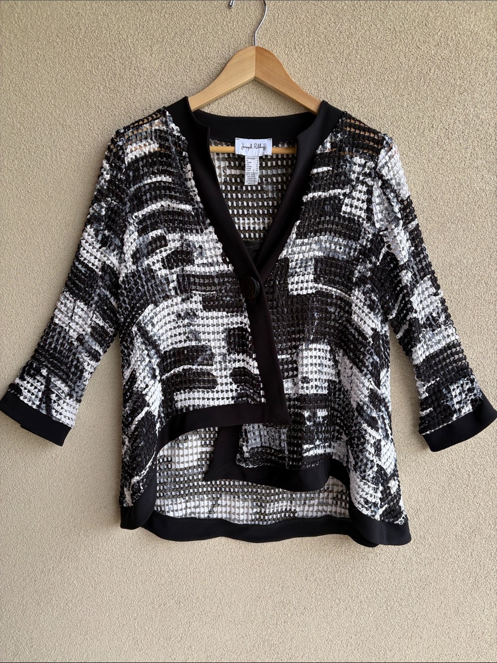 Joseph Ribkoff Asymmetric jacket #211360